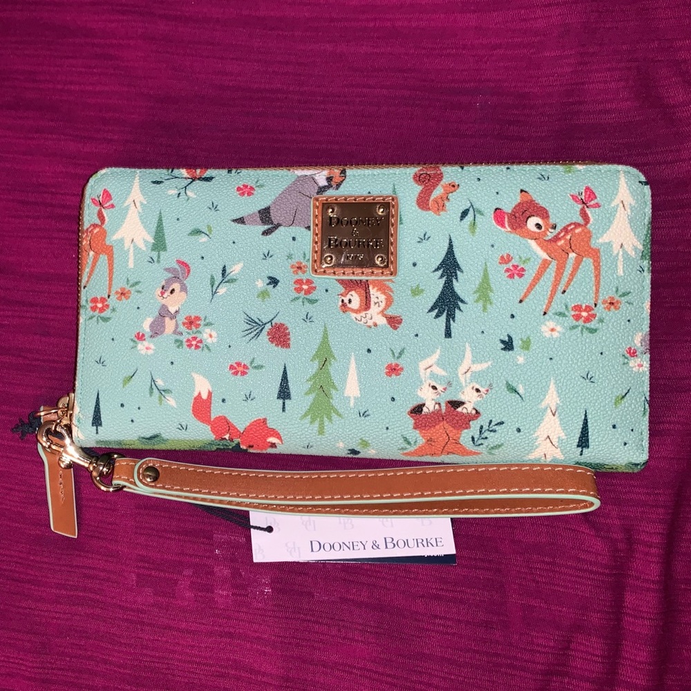 Dooney & Bourke Disney Bambi & Friends Wallet